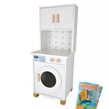 Imagem de Mini Máquina de Lavar Infantil - Eita Casa Perfeita, Branco