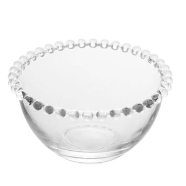 Imagem de Bowl Cristal 400ml Wolff Pearl Tigela Vidro Sobremesa Frutas Cereais Aperitivos