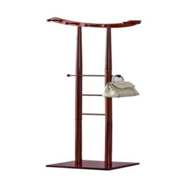 Imagem de Cabideiro de chão novo estilo chinês suporte de roupas de chão, cabide de entrada criativo para casa, suporte de roupas de quarto árvore de casaco (H) (branco A)