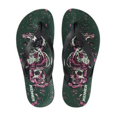 Imagem de Chinelo Kenner Summer Old School Cobra Caveira Tattoo Praia-Masculino