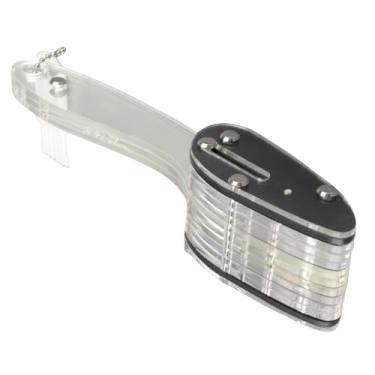 Imagem de Generic Ferramenta de Corte de Lula Premium Acrílico Uniforme Cortador de Choco de Flor de Lula para Moela de Pato Cebolinha, Fácil de Usar, para Entusiastas de Culinária