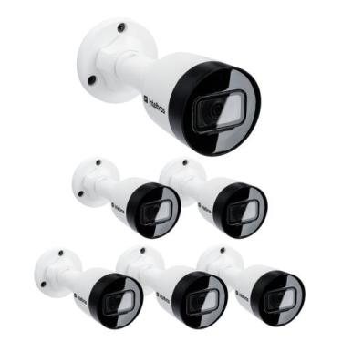 Imagem de Kit 6 Câmeras IP 2 Megapixels Full HD 30m PoE VIP 1230 B G5 Intelbras