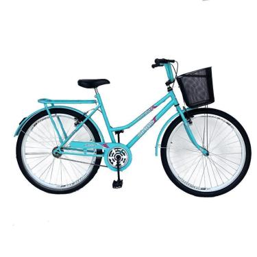 Imagem de Bicicleta Aro 26 Feminina Retro Exclusiva Passeio e Lazer Freio V brake Roda Alumínio Aero Reforçado-Unissex