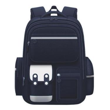 Imagem de Mochila Escolar Juvenil Menino Menina Grande Para Estudante Reforçada-Unissex