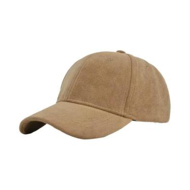 Imagem de Boné Snapback Unissex de Camurça - Estilo Retrô Hip Hop para Outono/In