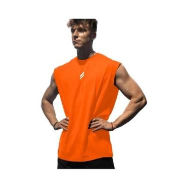 Imagem de Camiseta De Treino Masculina De Verão, Sem Mangas, Respirável, De Seca