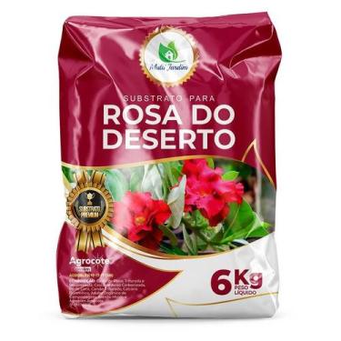 Imagem de Substrato para Rosa do Deserto Multi Jardim Premium 6kg ou 15 Kg, P