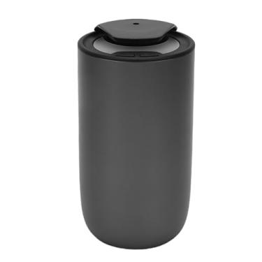Imagem de Fabater Difusor de óleo Essencial Sem água, à Prova de Vazamento, Aromaterapia de Baixo Ruído para Casa, Carro, Leve, Liga de Alumínio, Portátil, 15ml (Ti Preto)