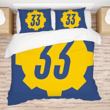 Imagem de Allenjoy Conjunto de edredom Queen Size pós-apocalíptico, aventura, Wasteland Wanderer, decoração de quarto com 2 fronhas SC00283-005