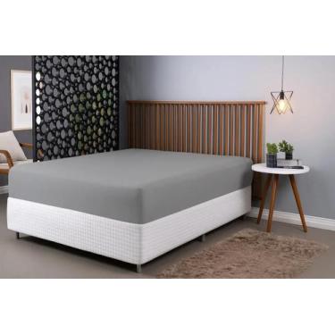 Imagem de Lençol King Avulso Sem Elástico MicroPercal Ponto Palito Ref.4M - Casa