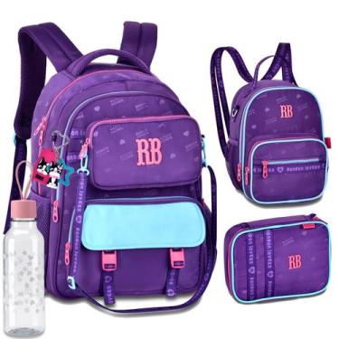 Imagem de Kit Mochila Costa Rebecca Bonbon Escola Juvenil shoulder bag, RB26227 