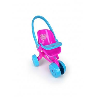 Imagem de Carrinho de Boneca Baby Love Multicores Sortidas – Brinquedo de Passeio Infantil Reborn, Alta Durabilidade Resistente