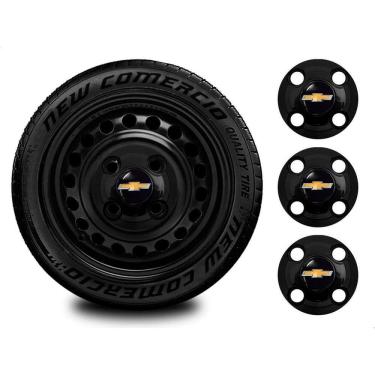 Imagem de 4un Calotinha Kadett 4X100 4 Furos Aro 13-15 Roda ferro