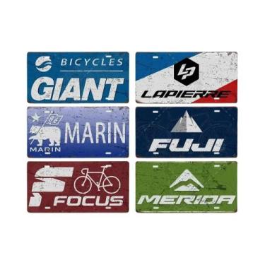 Imagem de Placa Decorativa Vintage De Metal Para Bicicleta, Estilo Pôster Para L