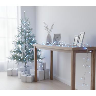 Imagem de Pisca Pisca LED Cordão 10 Mt 100 Lamp Formato Gota Cor:Azul