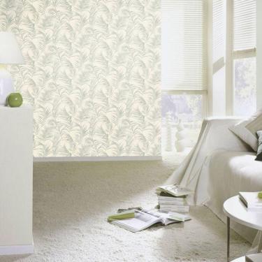 Imagem de Papel De Parede Barbara Home Folhagem Verde 560855