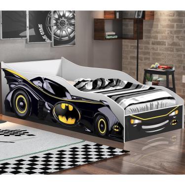 Imagem de Cama Quarto Solteiro Carro Preto