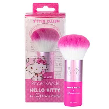 Imagem de Pincel Kabuki Volumoso para Pó Hello Kitty Klass Vough