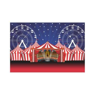 Imagem de Painel De Lona circo picadeiro - Fabrika de Festa, 150x100cm
