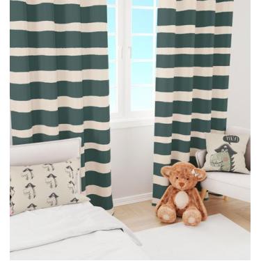 Imagem de Kit Quarto Infantil Dinossauro Pirata Listras - 3 Itens - Fabrika de F