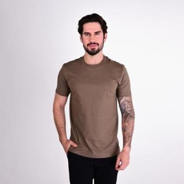 Imagem de Camiseta Aramis Fragment Relief Marrom-Feminino