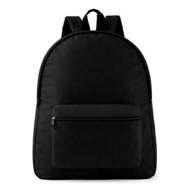 Imagem de Mochila Escolar Unissex com Bolso Frontal e Espaço Amplo para Uso Diár