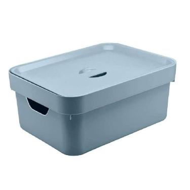 Imagem de Caixa Organizadora Cube M Azul - Ou