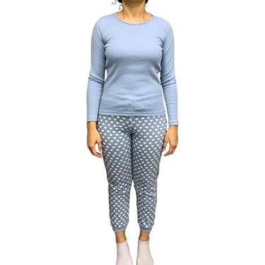 Imagem de PIJAMA LUPO CONJUNTO COM MANGA LONGA REF:24582 FEMININO-Feminino
