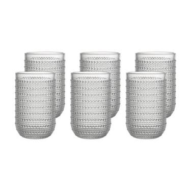 Imagem de Conjunto de 6 Peças Copos Baixos Vidro Esfera 430ml Haus - Haus Concep