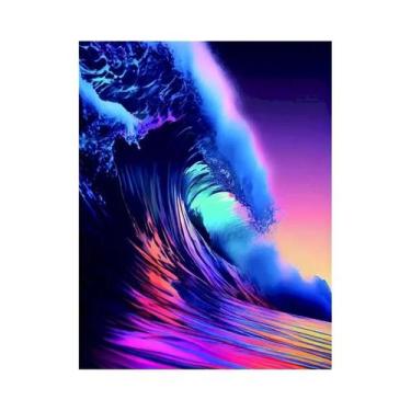 Imagem de Pintura Em Diamante 5D Floresta, DIY Personalizável, Decoração De Casa