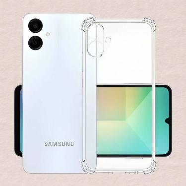 Imagem de Capinha TPU Transparente Anti Impacto Compatível com Samsung Galaxy A06 A34 A54 A55 A16 S23 S24