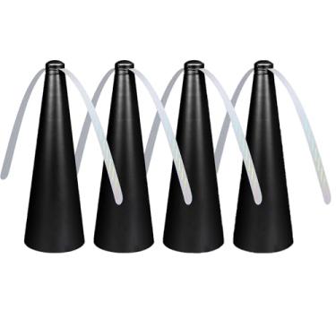 Imagem de Kit com 4 Repelentes de Mesa Tipo Ventilador | Espanta Moscas e Mosquitos | Ideal para Refeições e Ambientes ao Ar Livre | Repelente Sem Cheiro, Seguro para Uso em Mesa, Piqueniques e Restaurantes