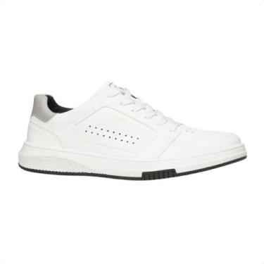 Imagem de Sapatênis Pegada Masculino Em Microfibra Branco - Pgd, Branco, Silver,