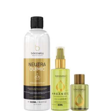 Imagem de Borabella NeutraQuimic 500ml + Óleo Argan 60ml + Argan 7ml