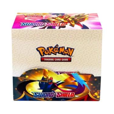 Imagem de Caixa De Booster Do Jogo De Cartas Pokémon TCG Sword & Shield Tempest 