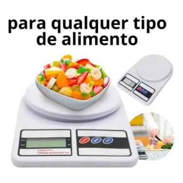 Imagem de Balança Digital De Precisão Cozinha 10kg Nutrição E Dieta Ca - Congrat