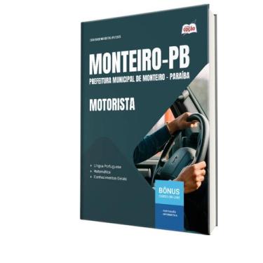 Imagem de Apostila Prefeitura de Monteiro-PB - Motorista - Apostilas Opção