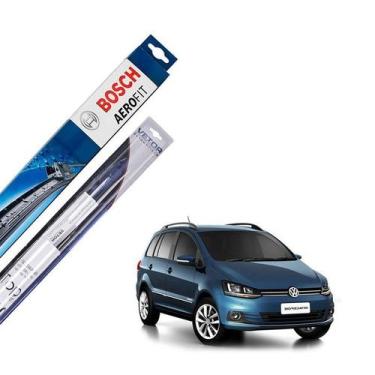 Imagem de Kit palheta Limpador Parabrisa SpaceFox 2013 2014 2015 2016 - Bosch e 