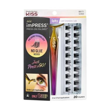 Imagem de Cílios Postiços ImPRESS Press-on Falsies Spiky - Kiss New York