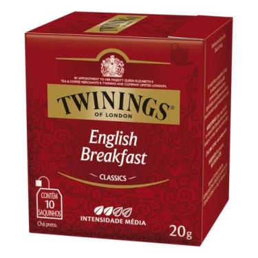 Imagem de Chá Preto Twinings 10 Unidades Sabor English Breakfast