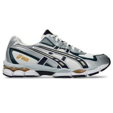 Imagem de Tênis Asics Gel-NYC 2055 Masculino - Creme+Azul-Masculino