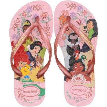 Imagem de Chinelo de Dedo Havaianas Infantil Slim Princess Menina-Feminino