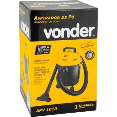 Imagem de Aspirador De Pó E Liquidos 1000w 10 Litros APV1010 Vonder, 110V