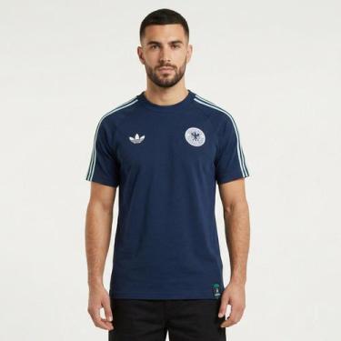 Imagem de Camiseta Adidas Alemanha Originals Azul, GG