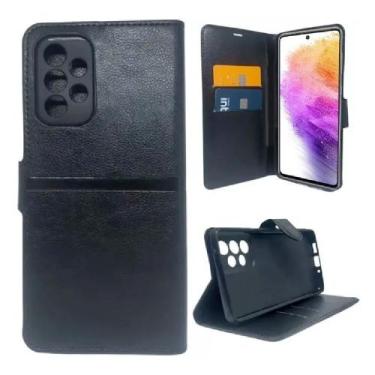 Imagem de Capa Capinha Carteira Samsung A73 5G com Porta Cartão - Armyshield