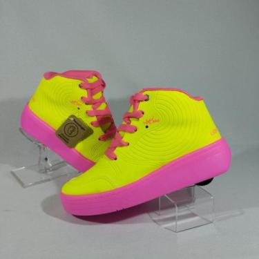 Imagem de Tênis rodinha led kidy 319-0005 (64680), Neon pink, 29/30