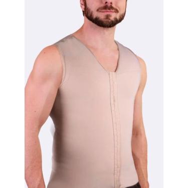 Imagem de Camiseta Compressão Esbelt 6420 Masculina Abertura Frontal Poliamida T