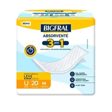 Imagem de Absorvente 3 Em 1 Tam U 20Un - Bigfral