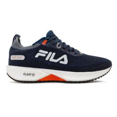 Imagem de Tênis Fila Float Prime Masculino, 44, Marinho, Laranja