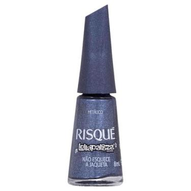 Imagem de Esmalte Risqué Metálico Não Esquece a Jaqueta 8ml